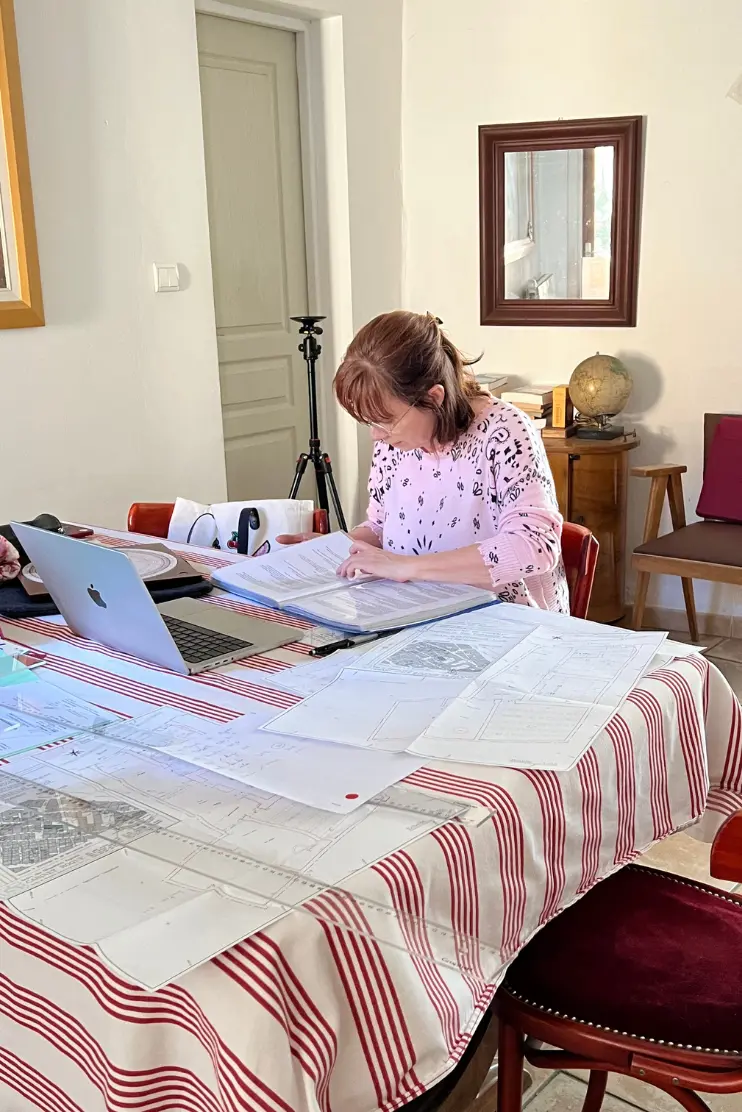 15 Photo de Isabelle Bouvier Berthet en consultation feng shui